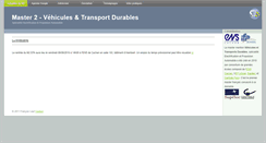 Desktop Screenshot of m2vtd.dgm.ens-cachan.fr