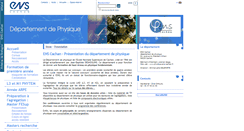Desktop Screenshot of physique.ens-cachan.fr