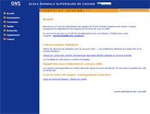 Tablet Screenshot of dle.ens-cachan.fr