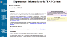 Desktop Screenshot of dptinfo.ens-cachan.fr