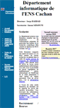 Mobile Screenshot of dptinfo.ens-cachan.fr